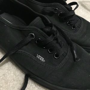 Black Vans